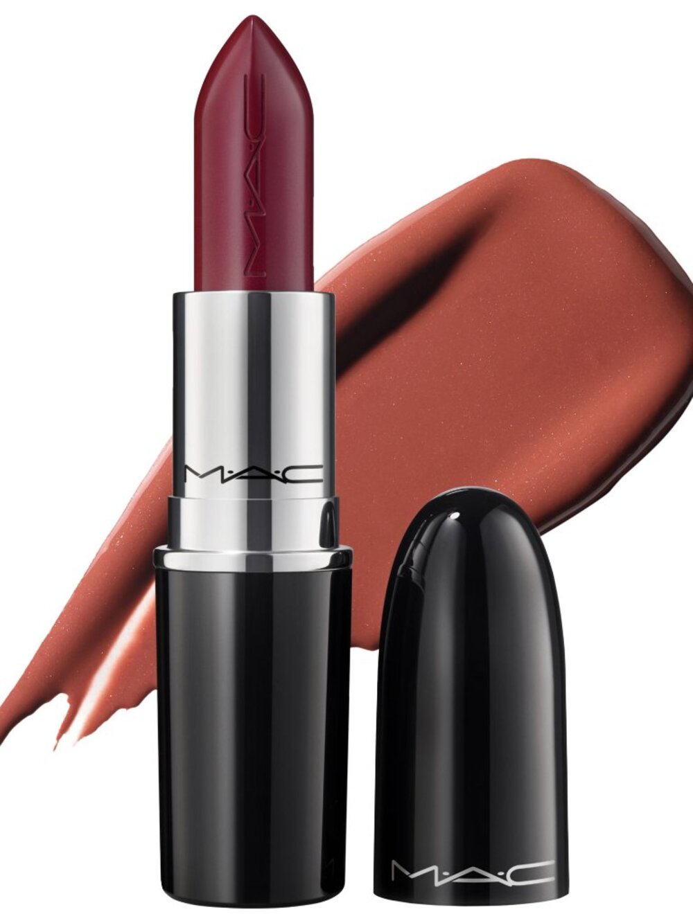 MAC Lustreglass Sheer-Shine Lipstick 543 Posh Pit